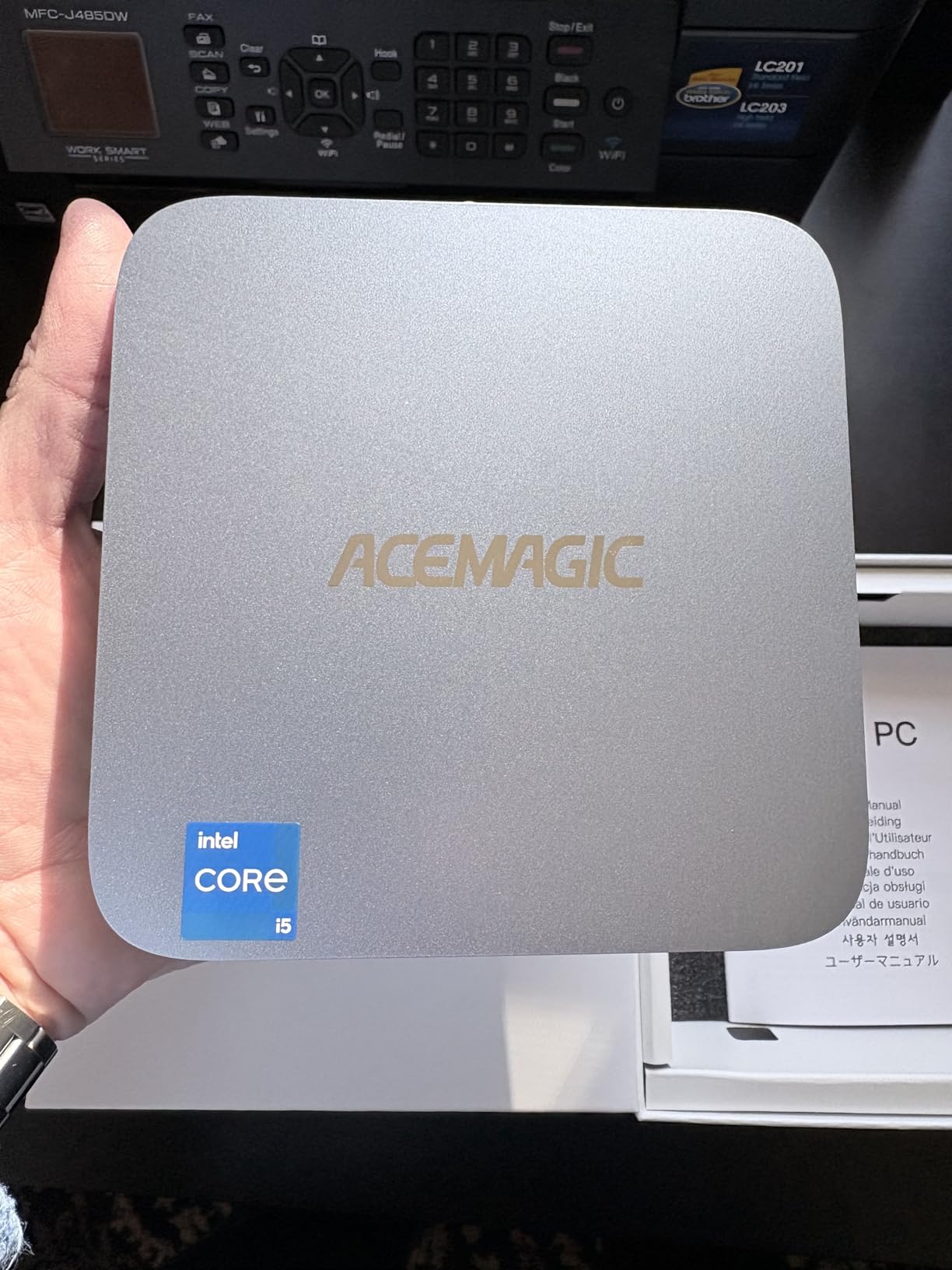 ACEMAGIC K1 Mini PC Windows 11 Pro Intel 12600H 16GB DDR4 RAM 512GB SSD customer photo 1
