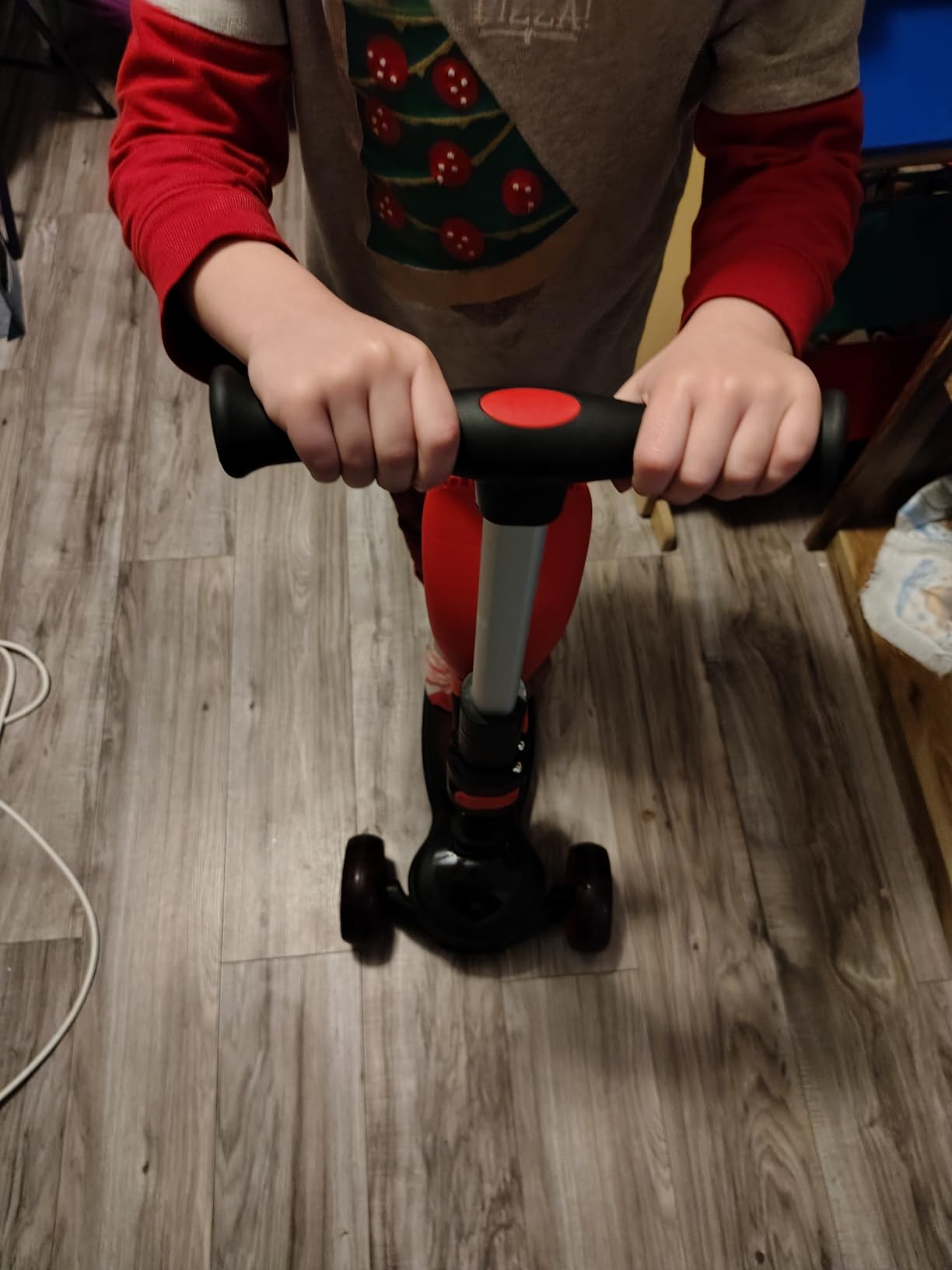 YING LU 3600W Dual Motor Off-Road Electric Scooter for Adults, 45MPH All-Terrain Electric Scooter, Foldable Design with Adjustable Handlebars, 60V 18.2AH Long-Range E Scooter. customer photo 2