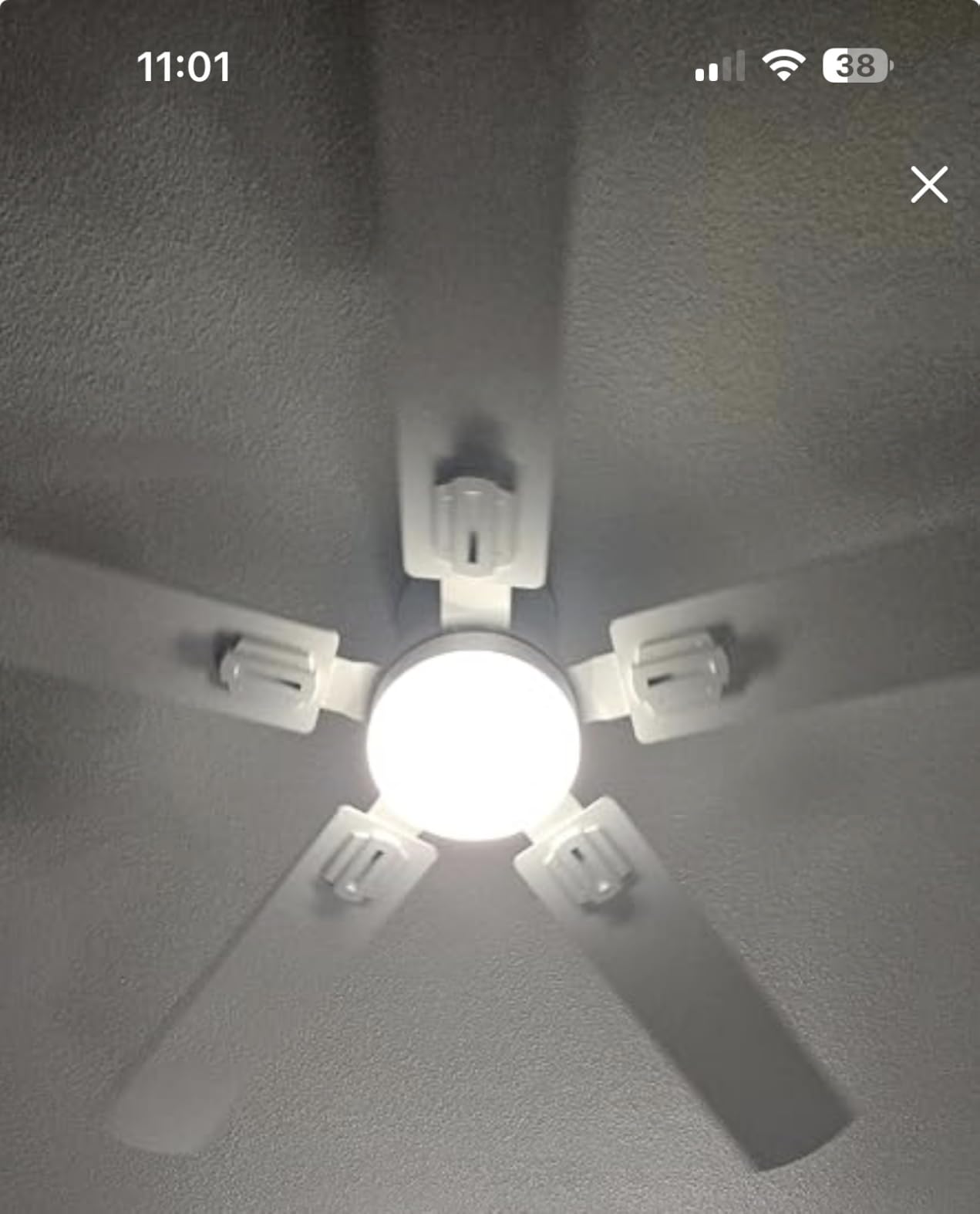 42'' White Flush Mount Ceiling Fans with Lights for Nursery Room customer photo 2