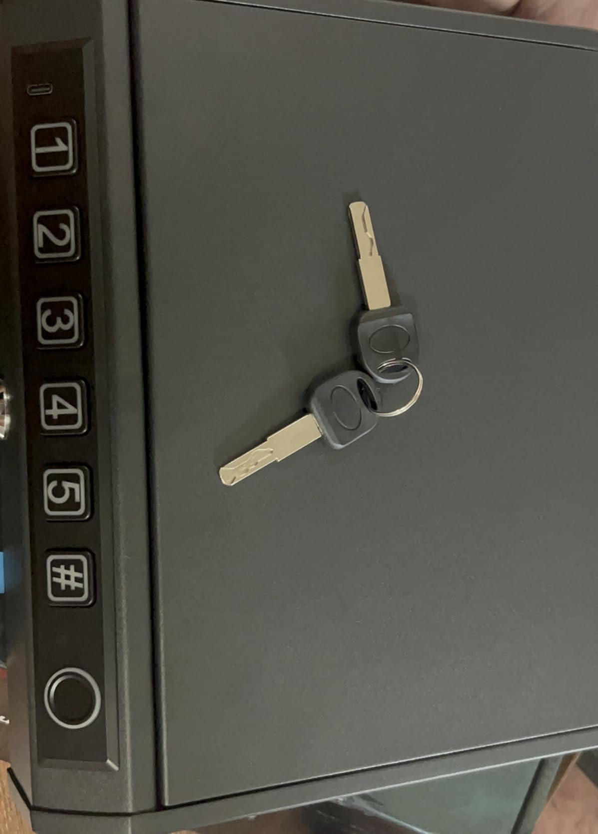 Biometric Gun Safe for Handguns, Pistol Safe Fits 2-3 Handguns customer photo 1