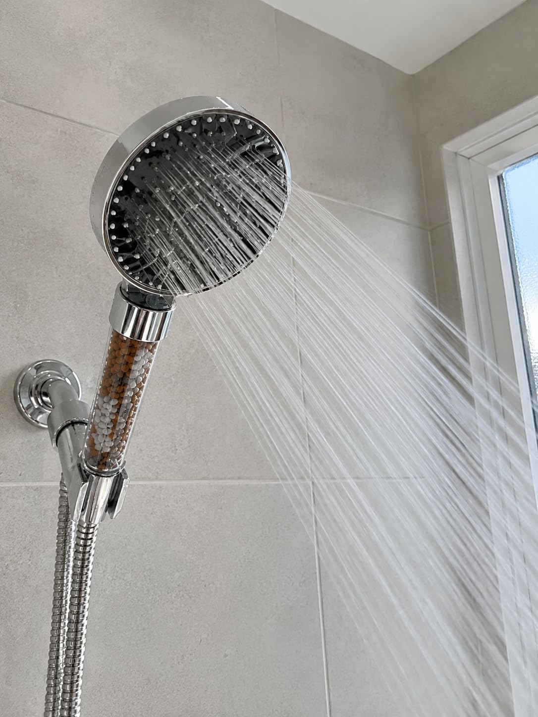 SR SUN RISE High Pressure Filtered Handheld Shower Head 9 Spray（1 filter） customer photo 1