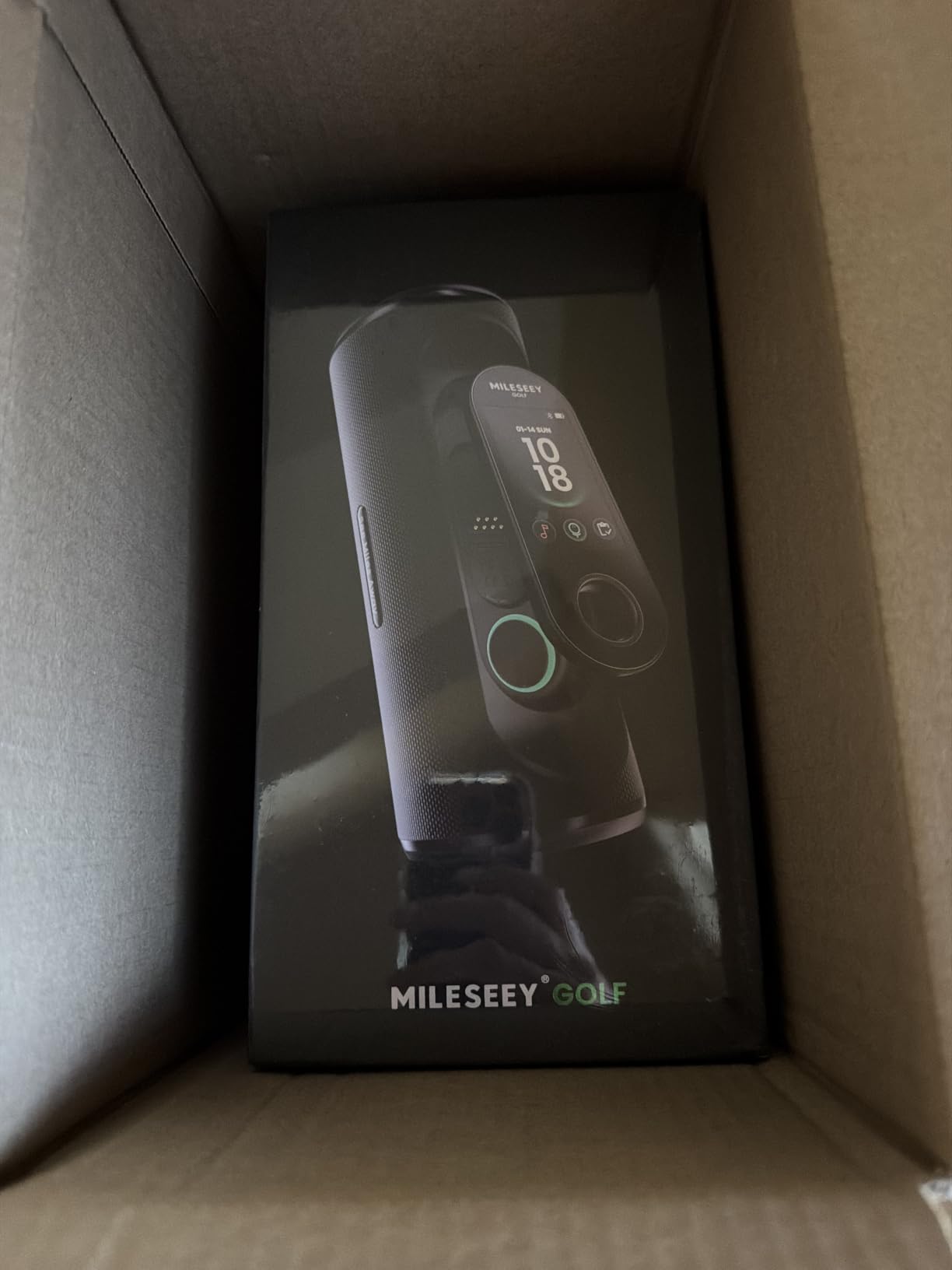 MiLESEEY GeneSonic Pro Golf GPS Speaker with 43K+ Courses No-Subscription | Detachable GPS Handheld Rangefinder, MagLock, Color Touchscreen, Visual & Audible Yards, Layup/FCB/Hazard, 15H Battery, IP67 customer photo 2