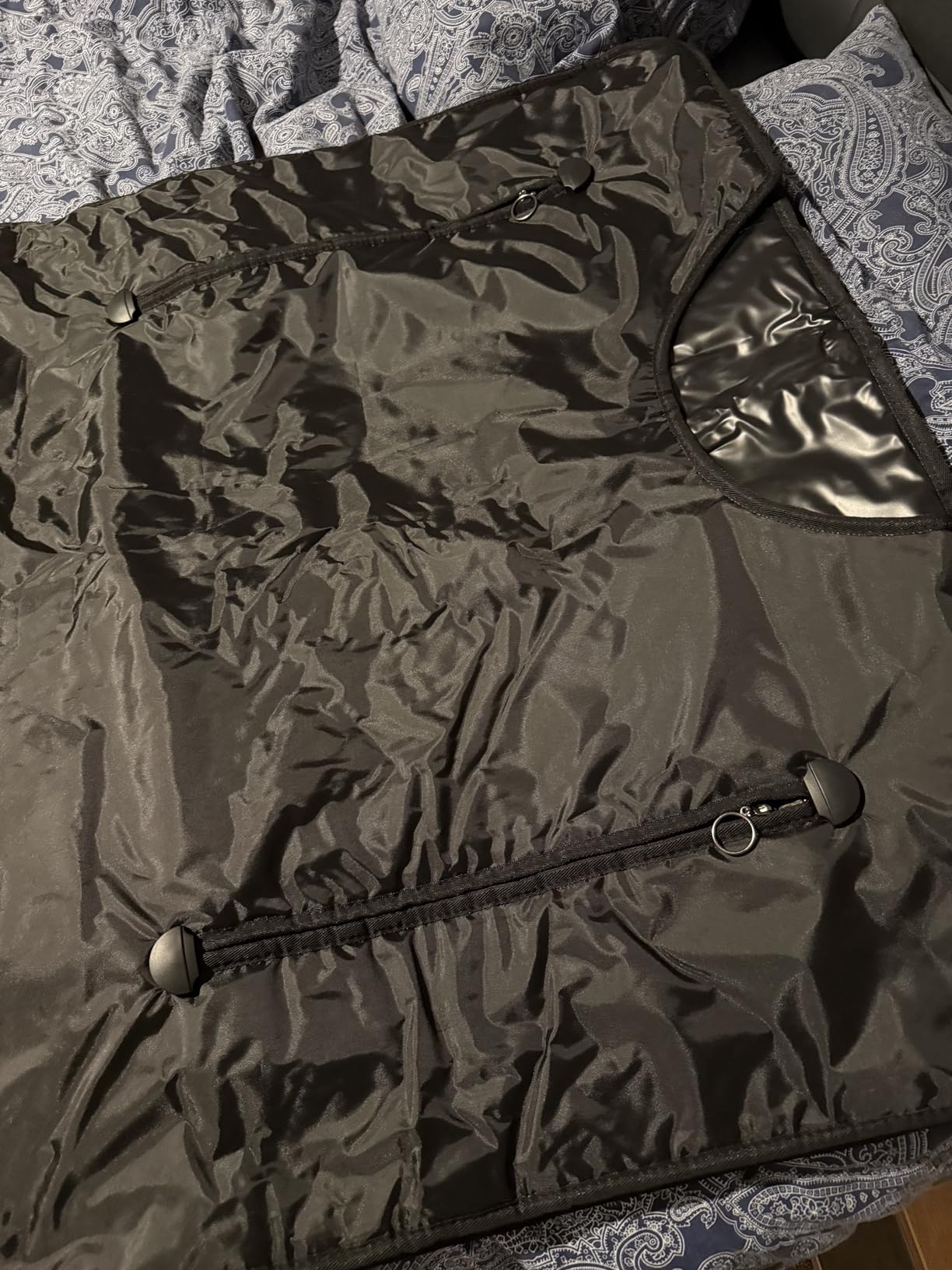 Sauna Blanket for Home: Extra Large Portable Sauna Blanket with Full Body Detox Wrap & Deep Heat Relaxation - Adjustable 86-176°F 20-60 Min Timer 74.8 x 35.5Inch customer photo 1