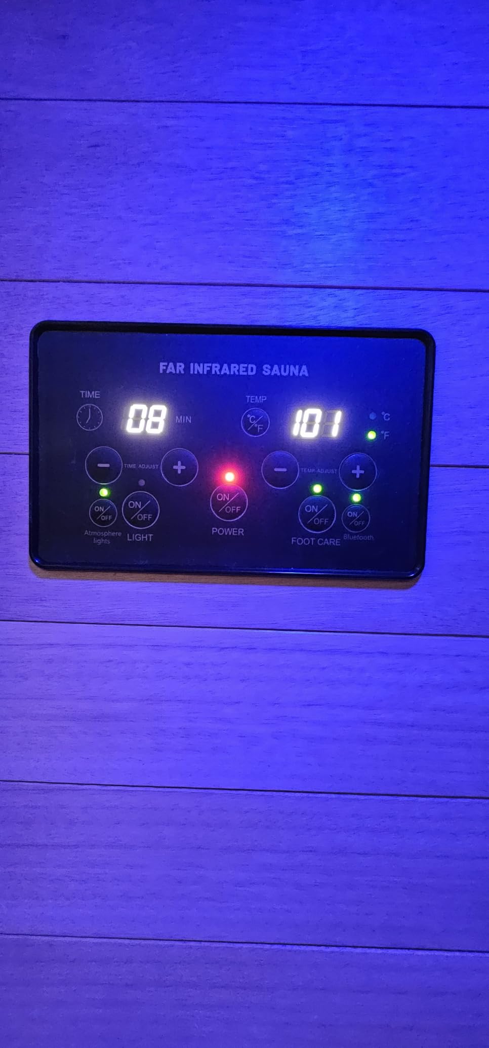 OUTEXER Sauna One Person Far Infrared Saunas Room Chilean Pine Wood 1050W customer photo 2