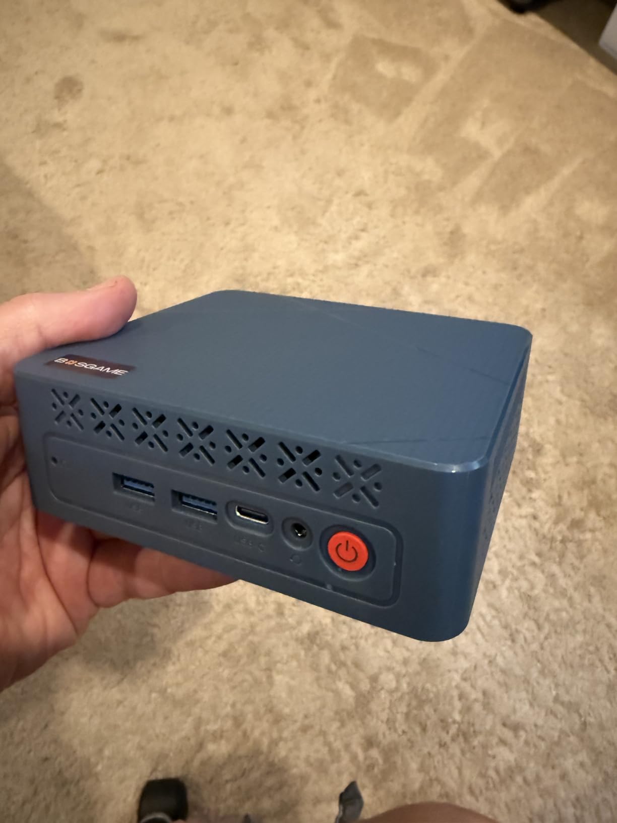 BOSGAME E5 Plus Mini PC Ryzen 5400U, 8GB Upgradable RAM 256GB SATA SSD customer photo 1
