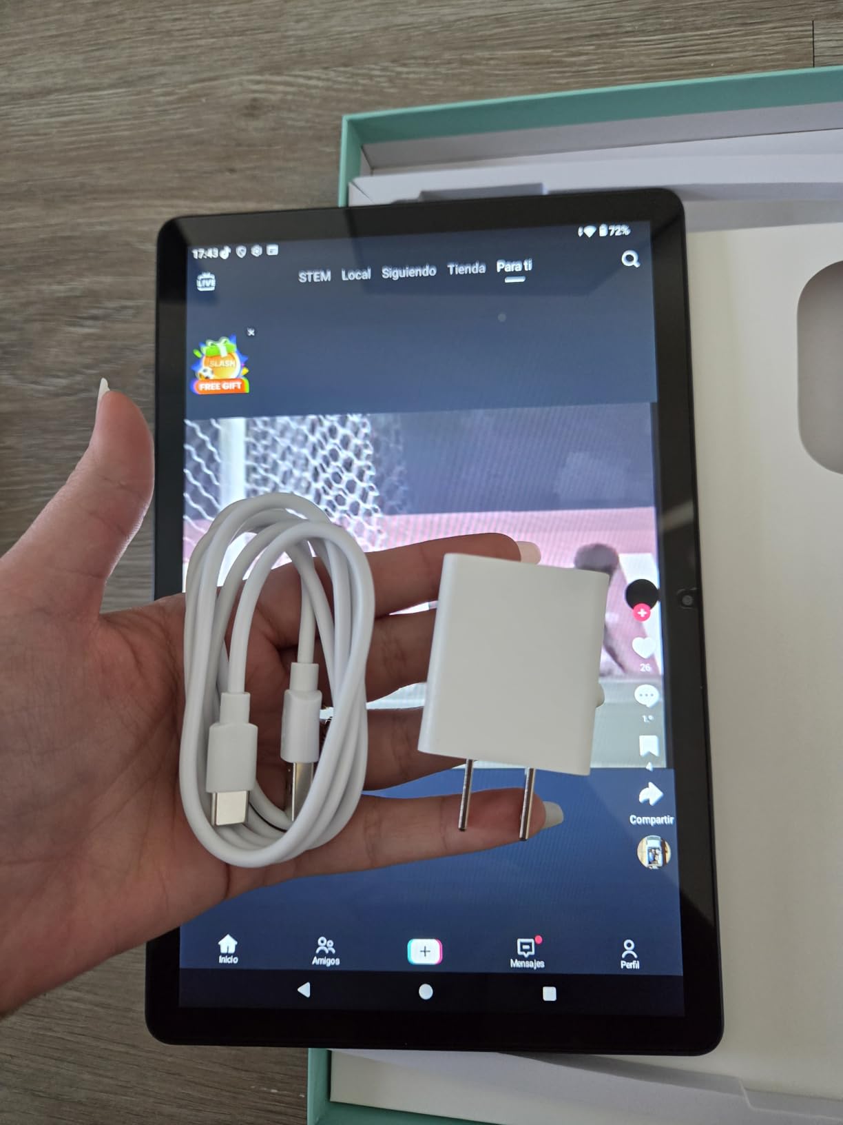 Tablet 11 Inch, Android 16 Tablet, Gray customer photo 1