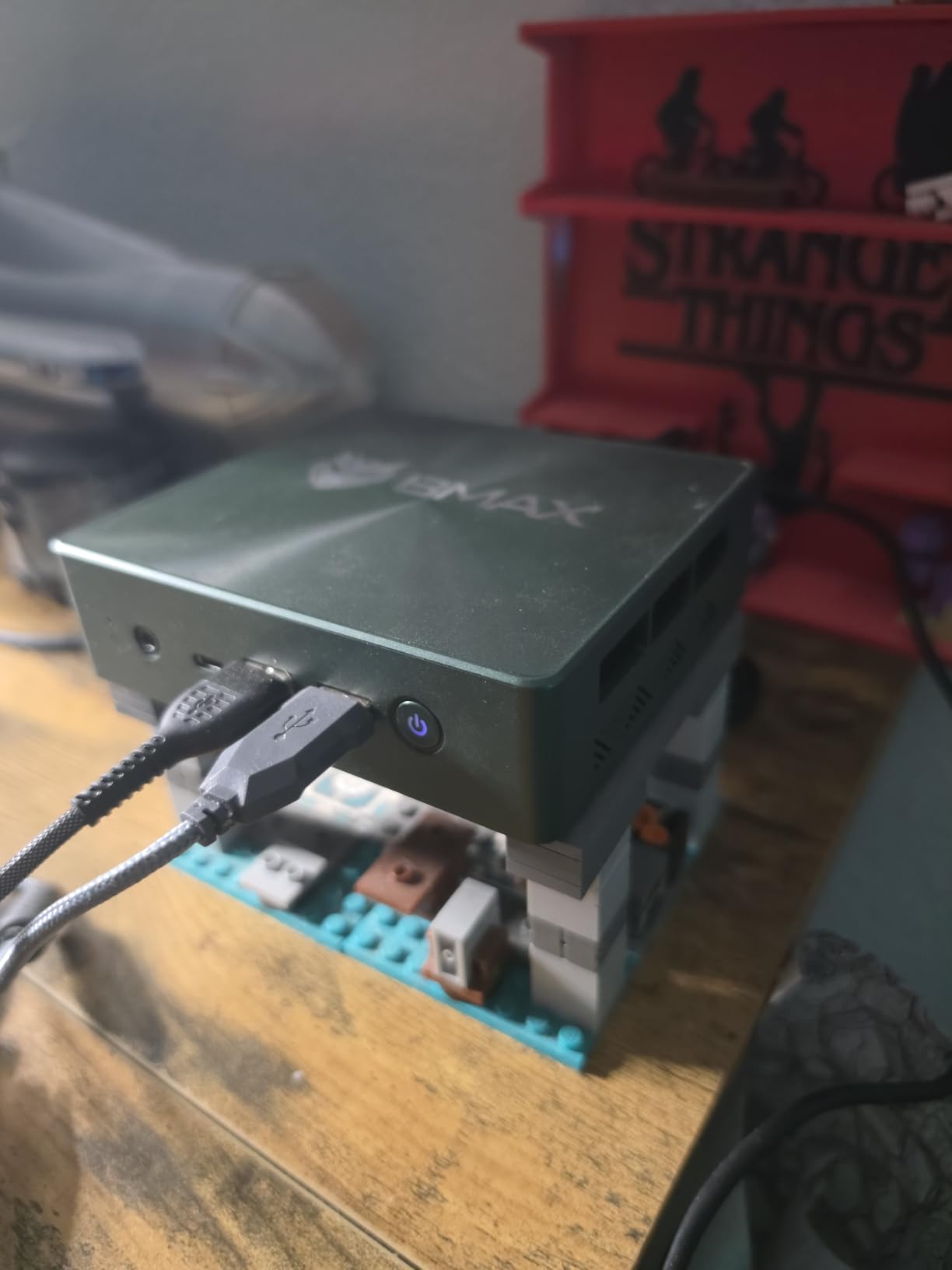 Bmax Mini PC Micro Desktop Computer, Intel Core i5-8257U (Beats N100/N97/N150/4300U/10110U) 16GB DDR4 RAM 512GB SATA SSD, Support 64GB/4TB Expansion, WiFi 6, Dual 4K HDMI/DP, Win 11 Pro,B6 Turbo customer photo 2