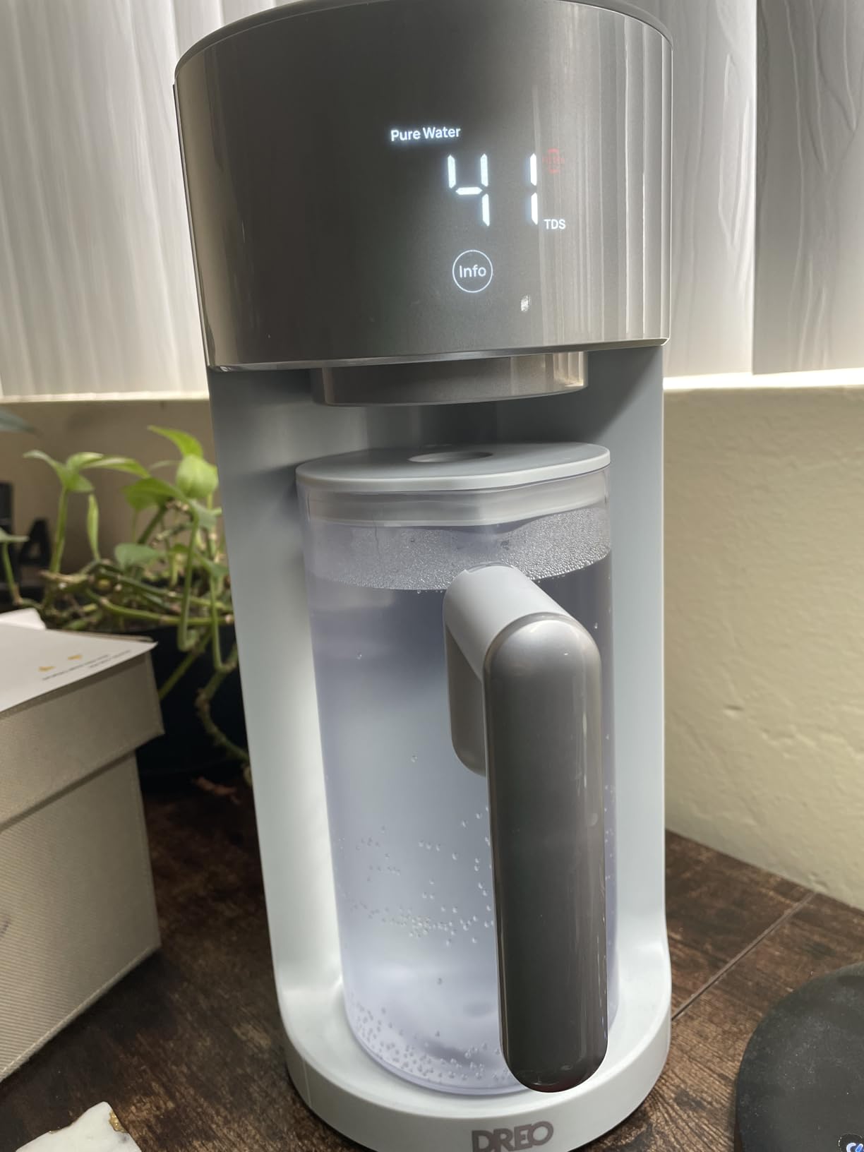DREO Reverse Osmosis Water Filter System Countertop, RO Water Filter 112 3L customer photo 2