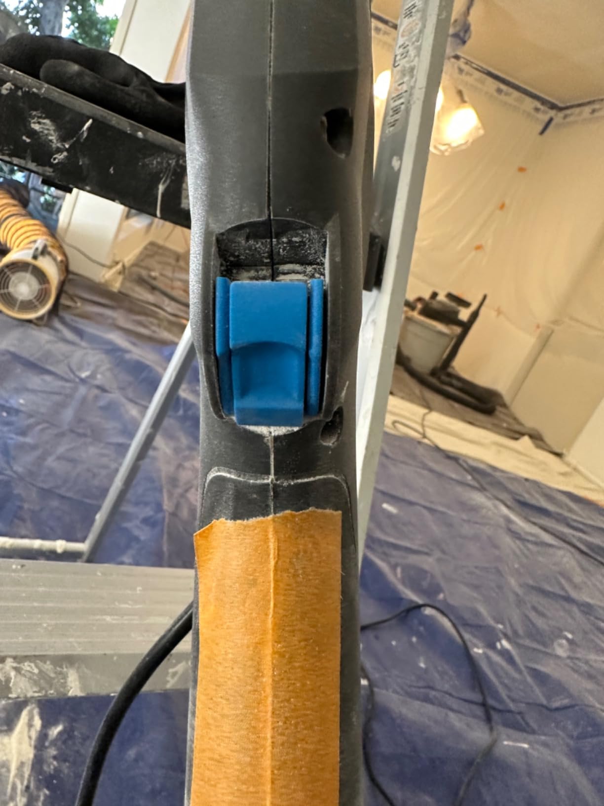 Drywall Sander, IMQUALI 2026 Upgraded 8-Amp Popcorn Ceiling Removal Tool customer photo 1