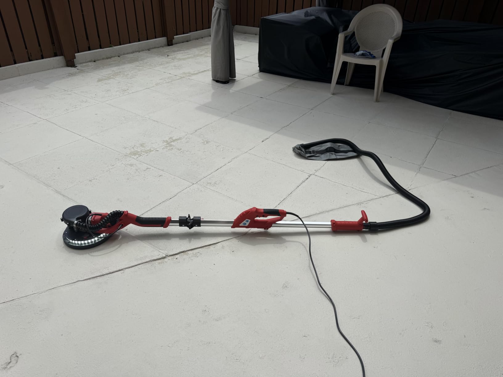 Drywall Sander, IMQUALI 2026 Upgraded 8-Amp Popcorn Ceiling Removal Tool customer photo 2