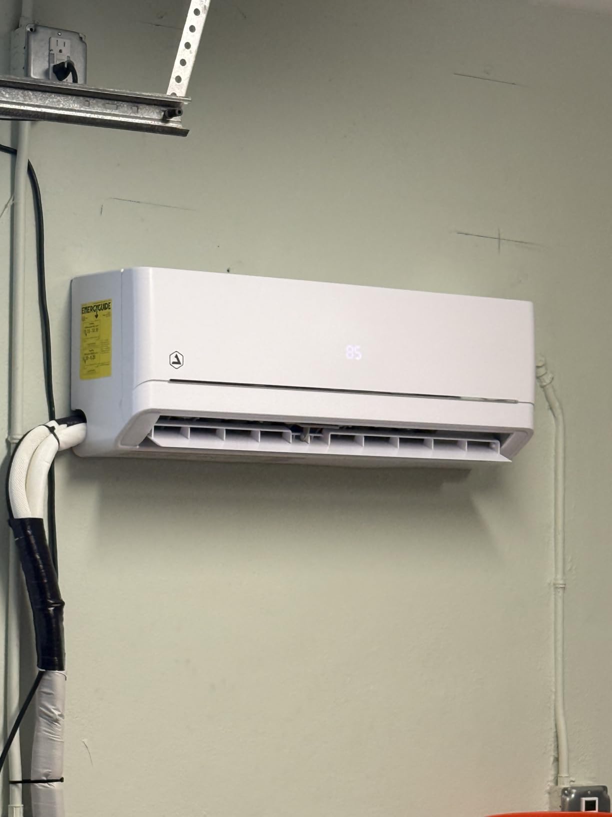 Albott 12,000 BTU Mini Split Air Conditioner and Heater SEER2 18, 115V | Inverter Energy-Efficient AC with Self-Cleaning, Remote and APP Control, HVAC Tech Needed, Cools up to 750 Sq.Ft. customer photo 2