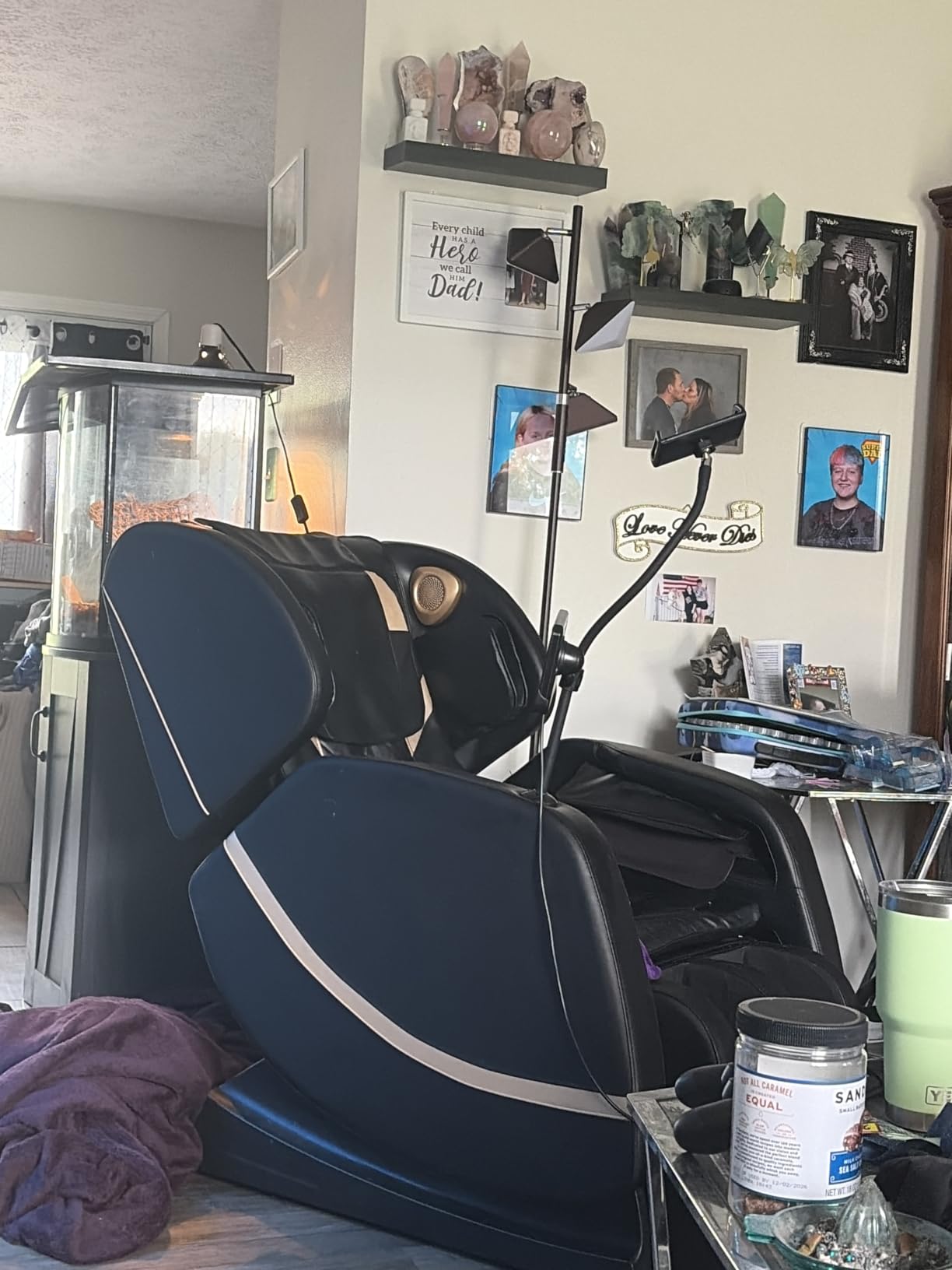 Megashock SL Track Massage Chair, Zero Gravity, Full Body, for Home Office customer photo 1