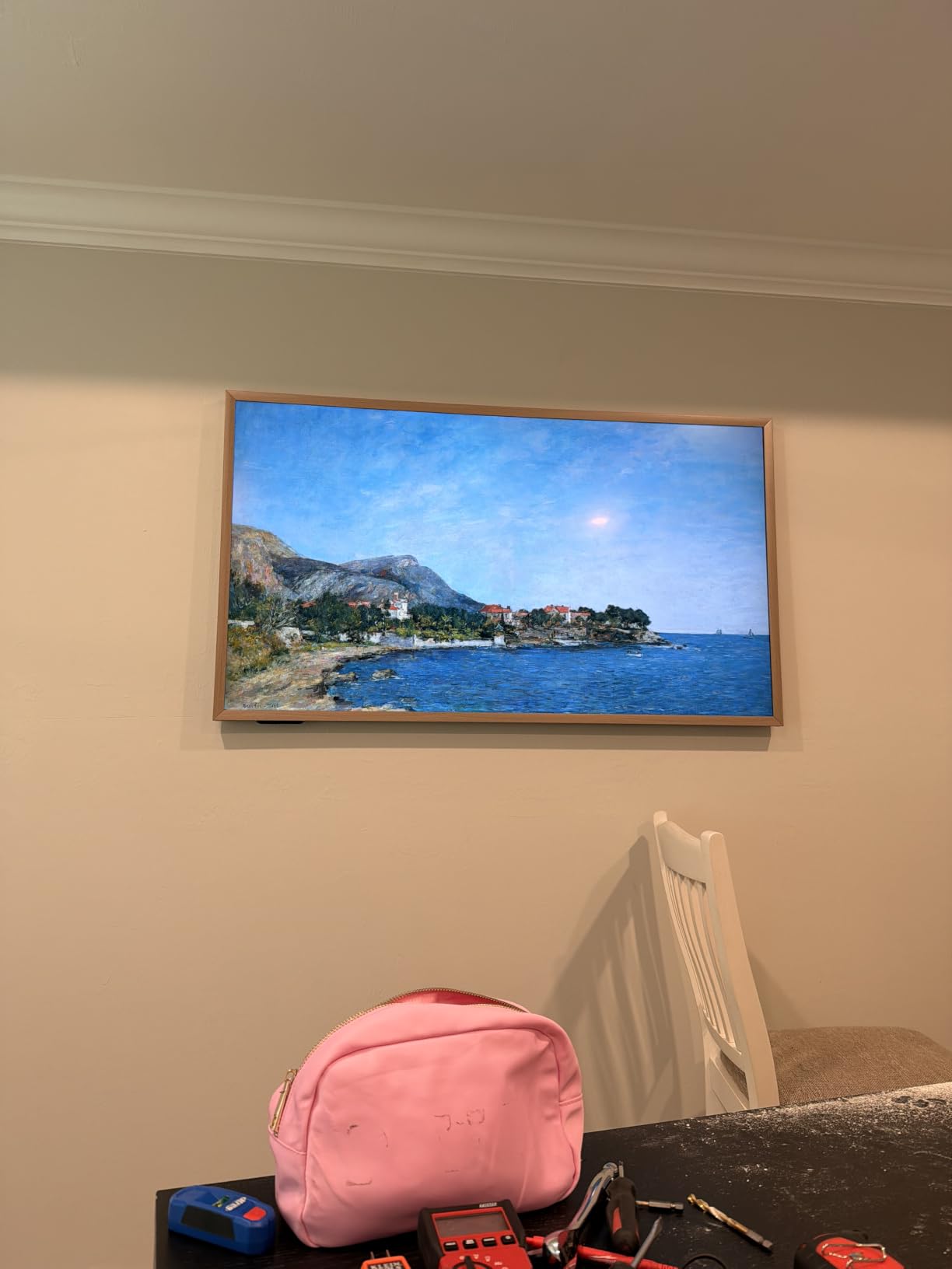 Hisense 65“ Hi-QLED S7 CanvasTV Series 4K UHD Google Smart Art TV (65S7SG, 2026 New) - 144Hz, Art Mode, Anti-Glare Panel, Dolby Vision HDR, Hi-Matte Display, Frame & UltraSlim Wall Mount Included customer photo 1