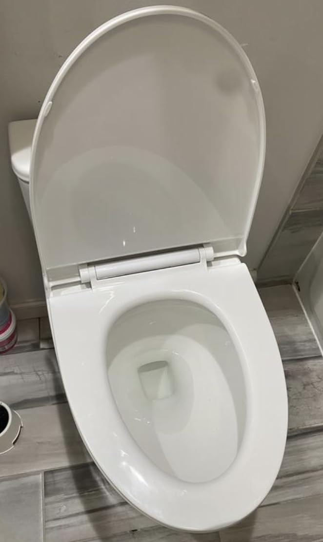 One Piece Sleek Modern Toilet, 17