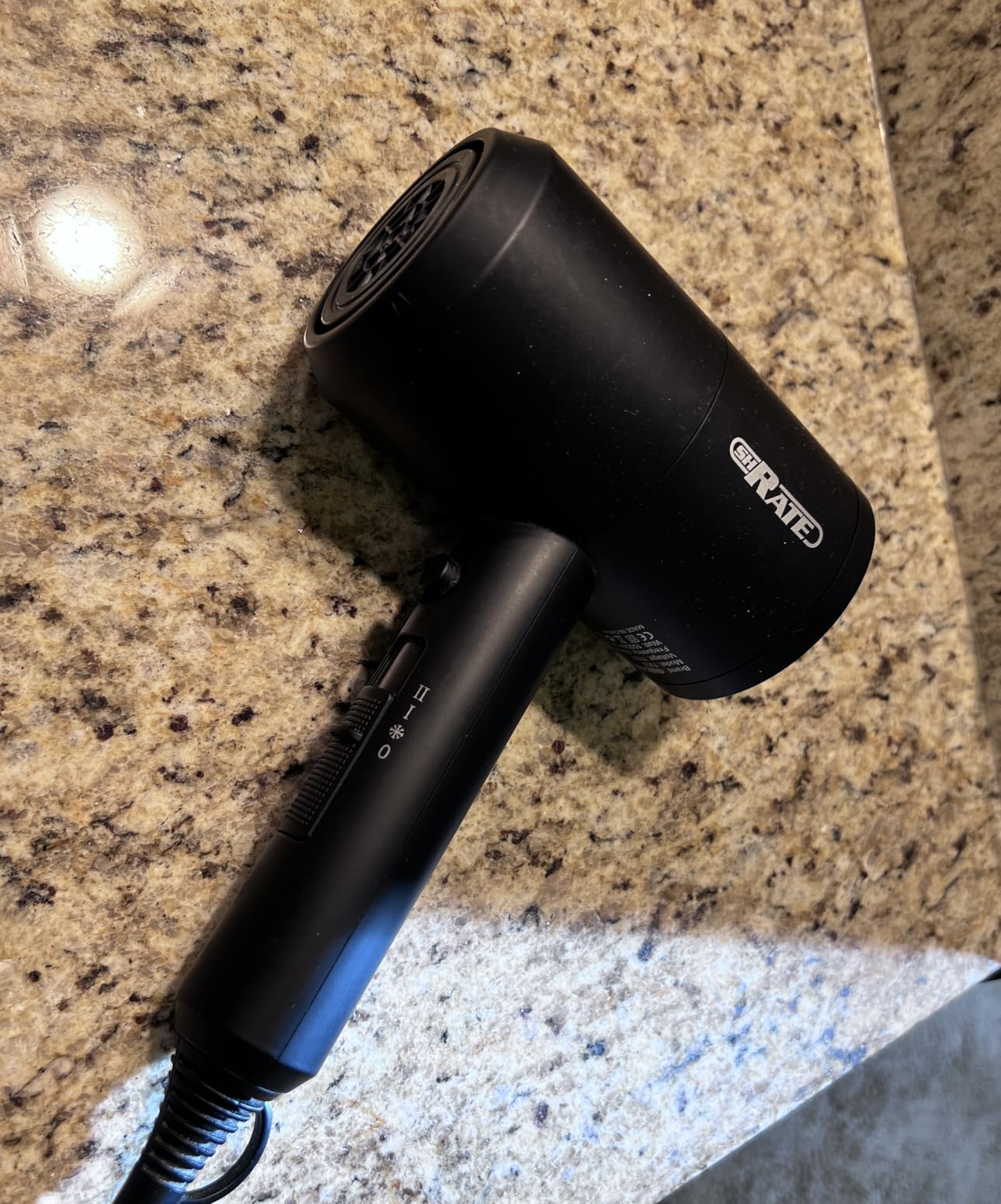 SHRATE Professional Ionic Hair Dryer with Diffuser & Nozzle | Low Noise customer photo 1
