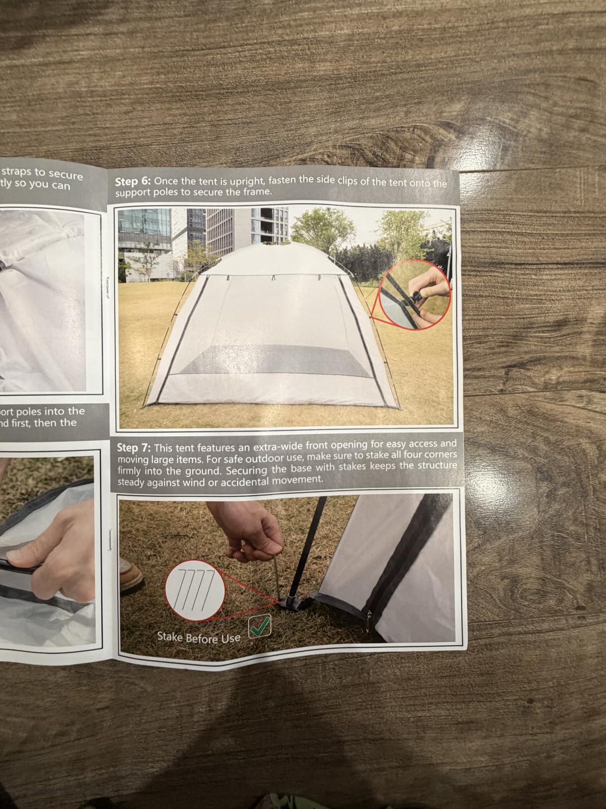VOXOR Portable Paint Booth Tent, Large 10 x 6 x 6.6 ft Spray Paint Tent with Built-in Floor & Mesh Screen & Windproof Stakes, Spray Paint Shelter for Furniture DIY Hobby Tool, Overspray Paint Room customer photo 1