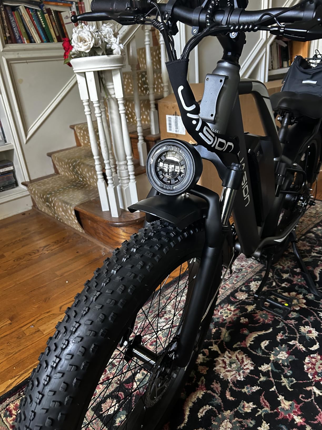 Jasion EB5 MAX Electric Bike for Adults 2000W Peak Motor, 48V 15Ah Battery customer photo 2