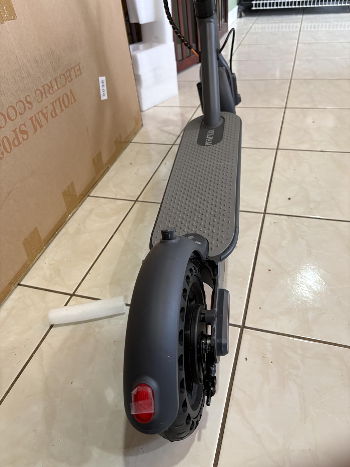 VOLPAM 10 Inches 500W Adult Electric Scooter with Dual Suspensions, Max 25Miles Long Range & 19 MPH Top Speed, Folding E Scooter Choice customer photo 1