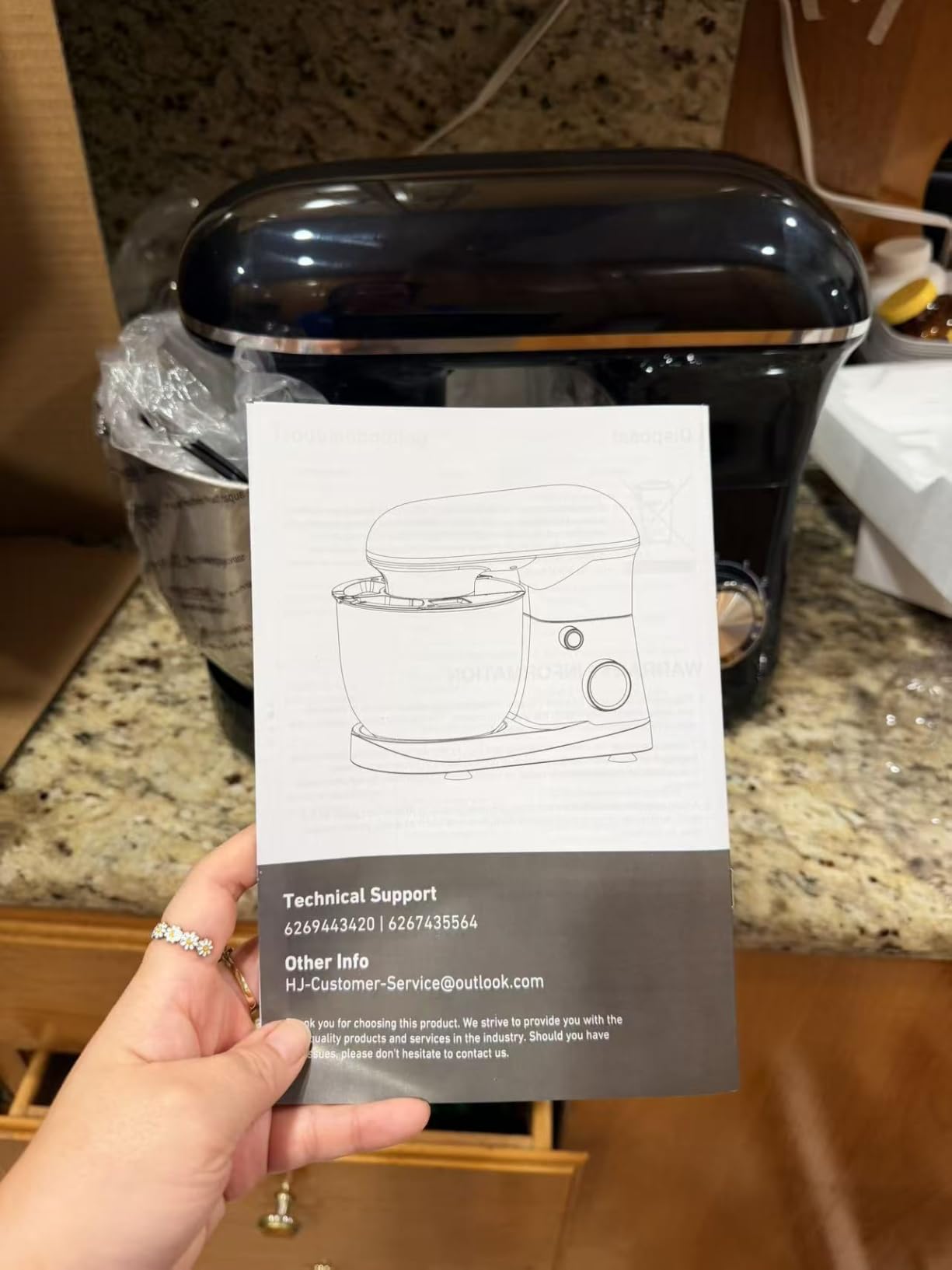 OLIXIS 4.2 Qt Stand Mixer, 10-Speed Tilt-Head Electric Mixer for Baking | Include Dough Hook, Whisk, Flat Beater & Splash Lid, 10 Speeds Handle Cakes, Cookies & Bread Dough, Compact, Easy-Clean Bowl customer photo 1