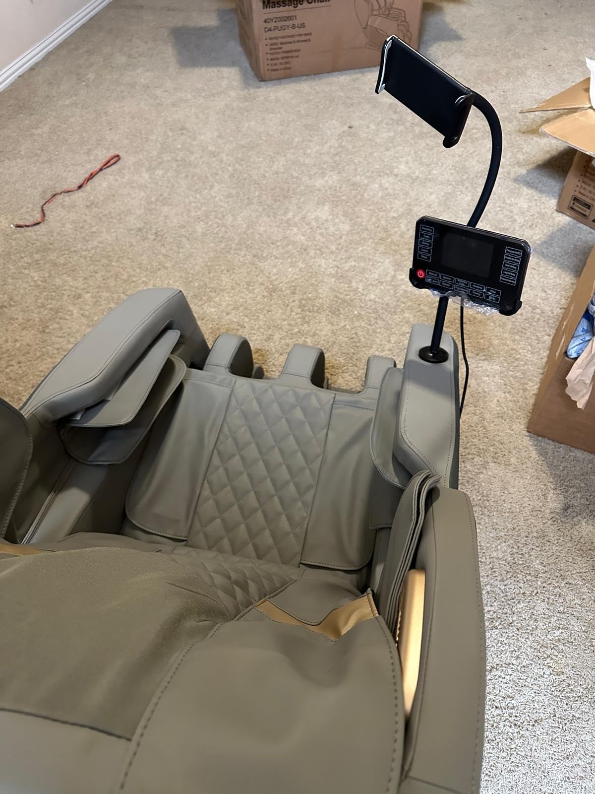 Zero Gravity Massage Chair Full Body Recliner, 16 Fixed Rollers | 10 Airbags, 5 Auto Programs, Foot Massage, Touchscreen Controller, Bluetooth Speaker, Heated, Ambient lighting for Home Spa customer photo 2