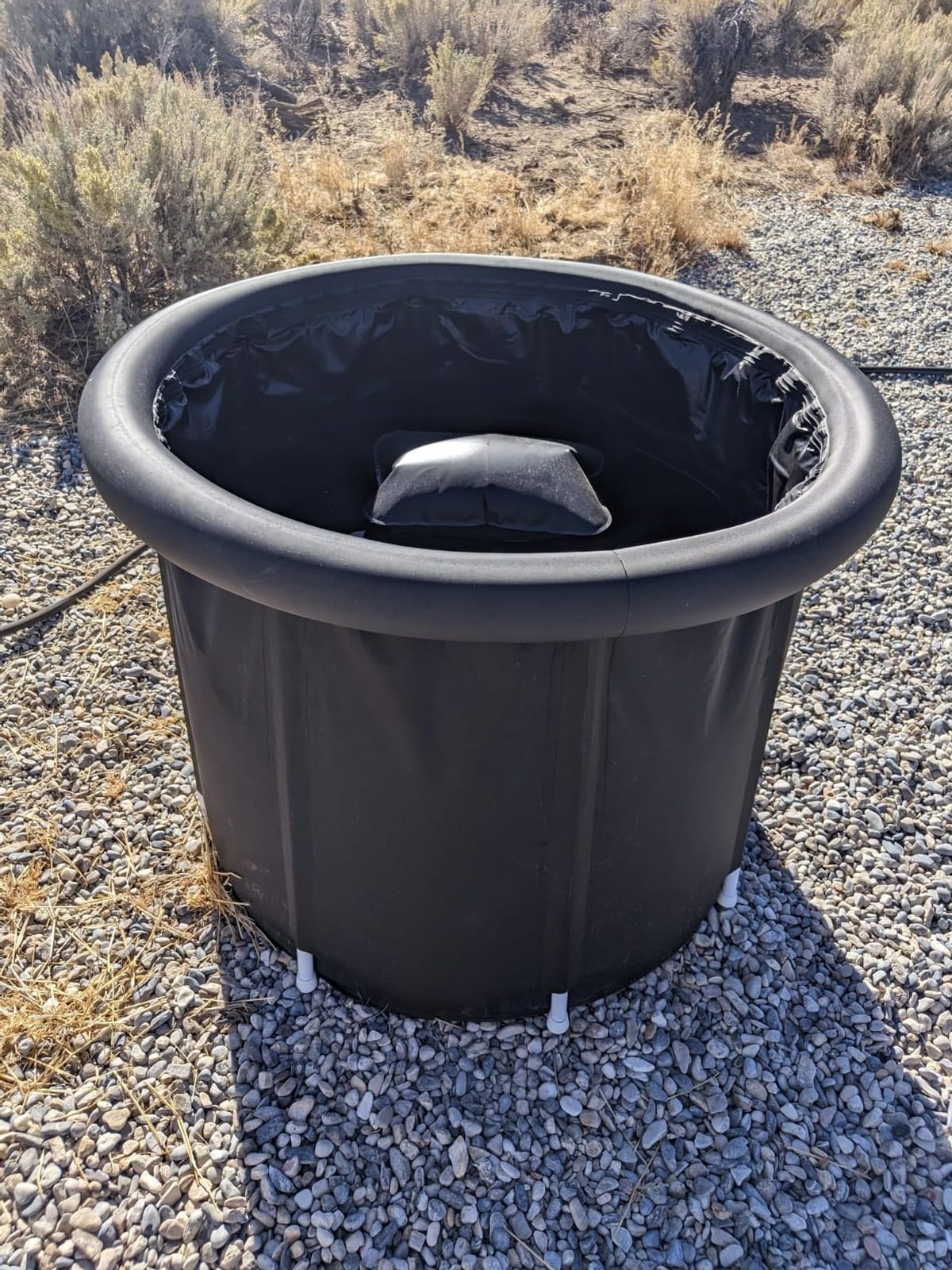 VEVOR Cold Plunge Tub, 216 Gallon, Inflatable Ice Bath Tub Compatible with Water Chillers, Portable Cold Water Bathtub with Insulated Lid, for Athletes Recovery, 59.1