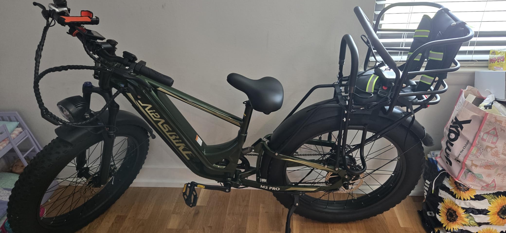 M2 Pro Electric Bike for Adults, 1800W Peak Motor, 85-Mile Long Range customer photo 1