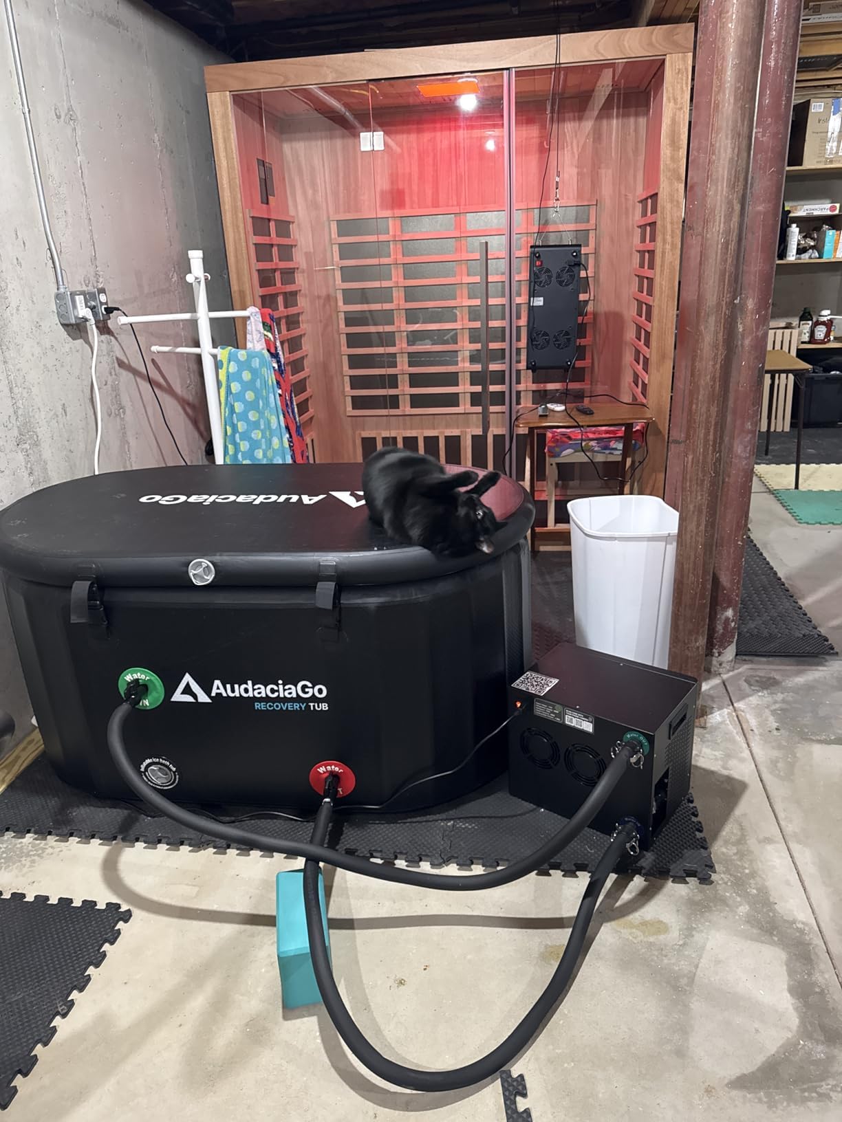 Cold Plunge Chiller for Ice Bath Tub, 1/3HP Water Cooler, Built-in Filter customer photo 2