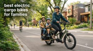 best electric cargo bikes for families