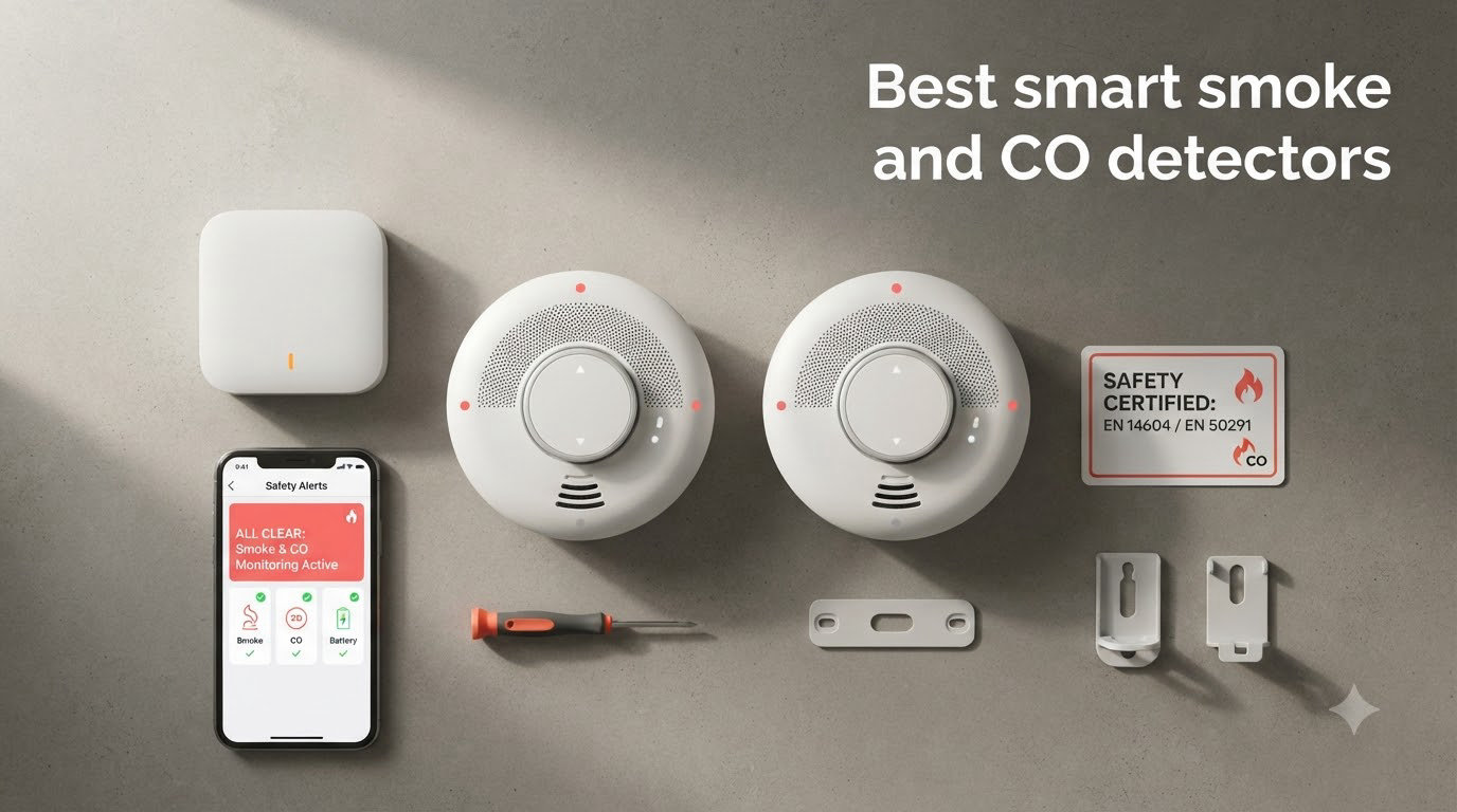 Best smart smoke and CO detectors