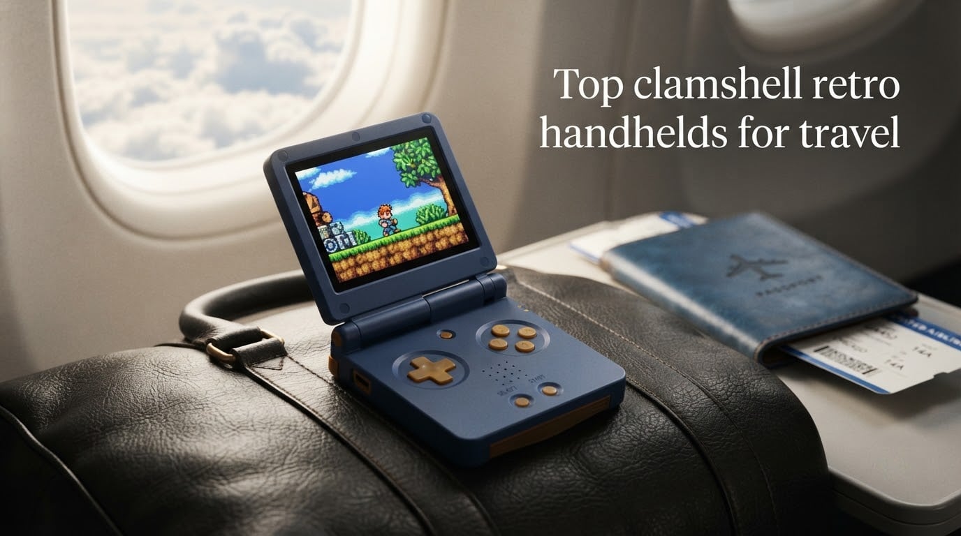Top clamshell retro handhelds for travel