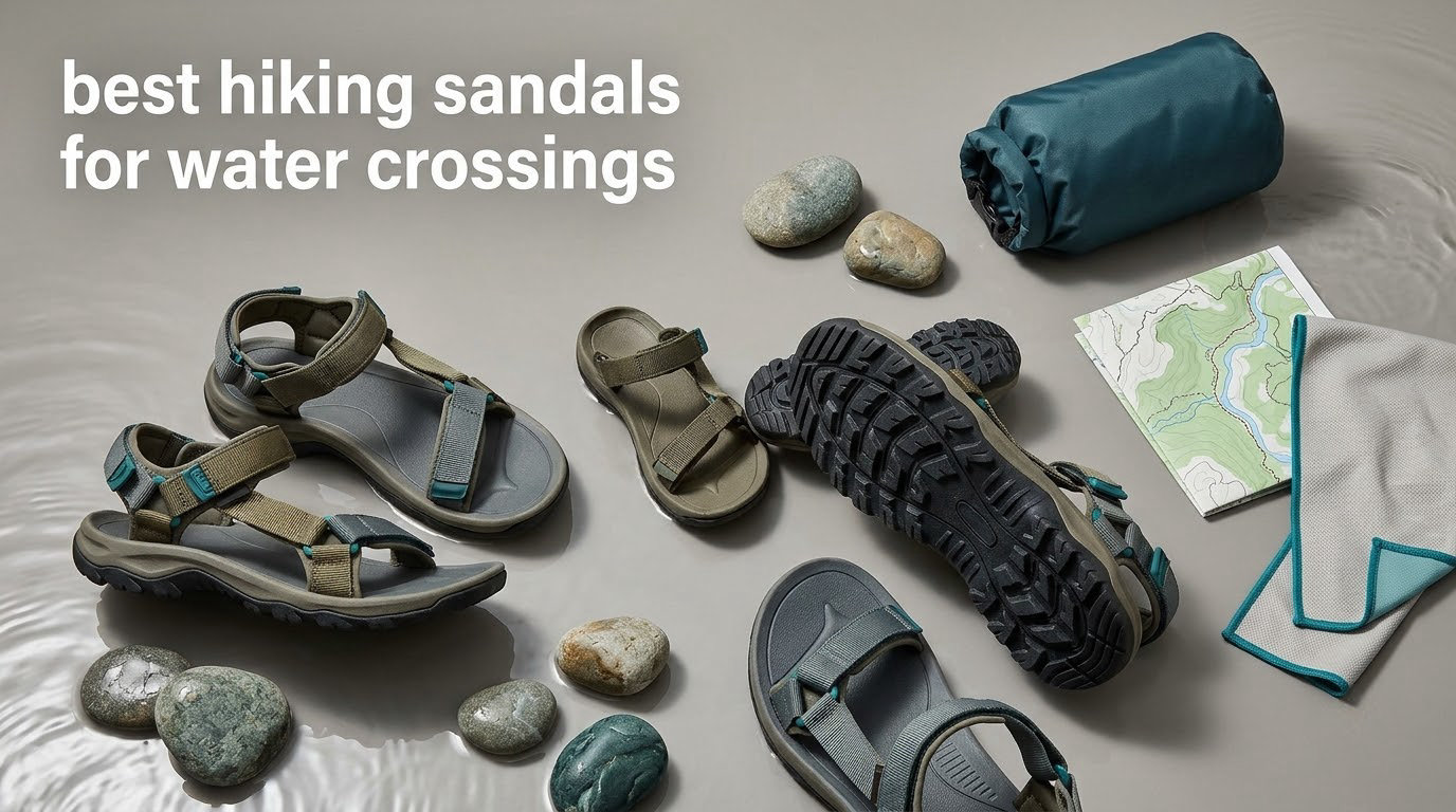 best hiking sandals for water crossings