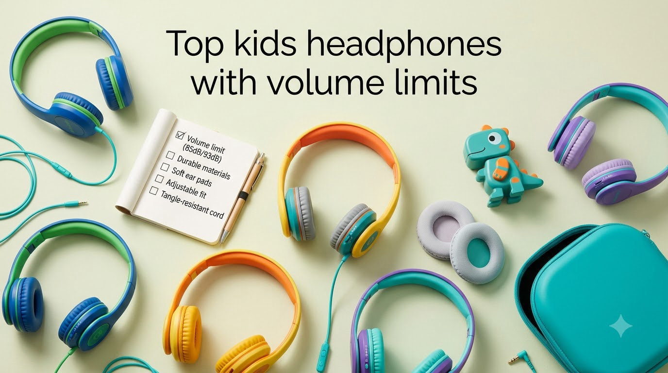 Top kids headphones with volume limits