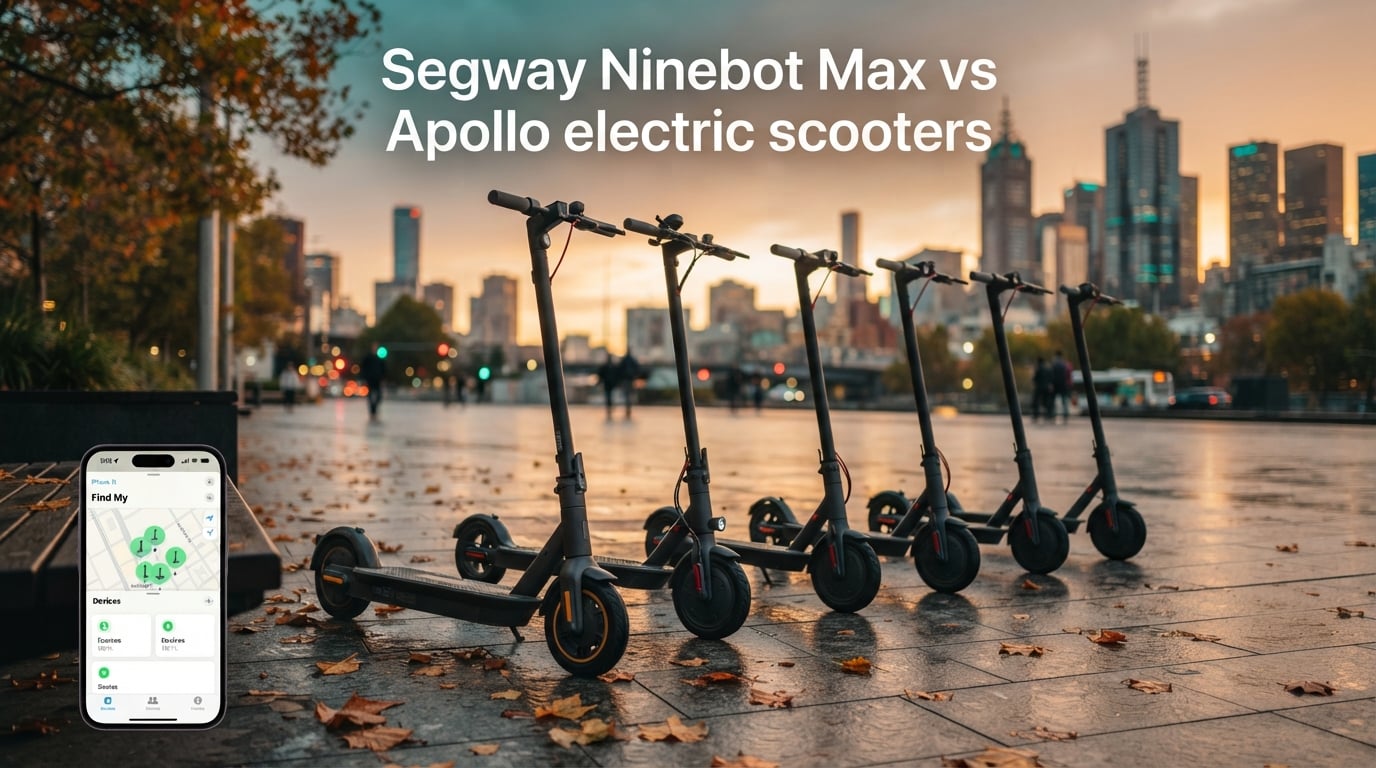 Segway Ninebot Max vs Apollo electric scooters