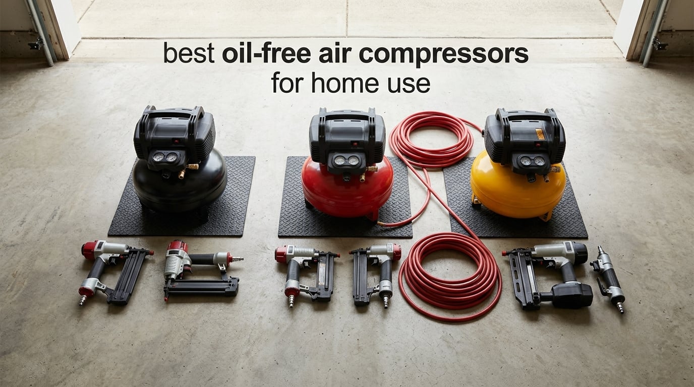 best oil-free air compressors for home use