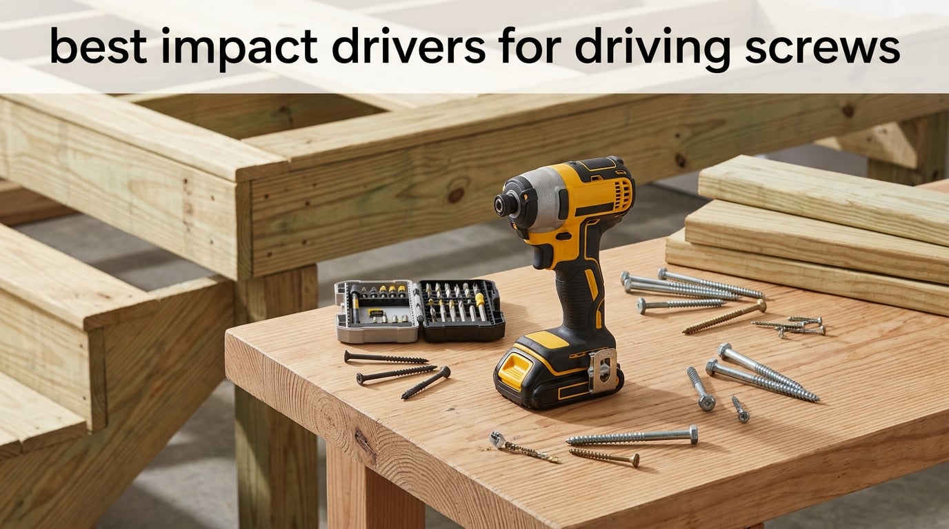 best impact drivers for driving screws