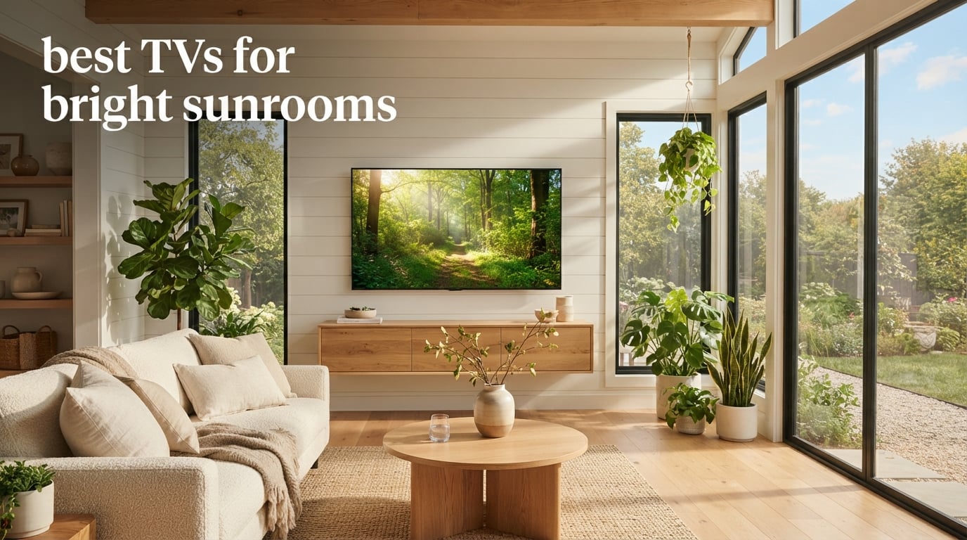 best TVs for bright sunrooms