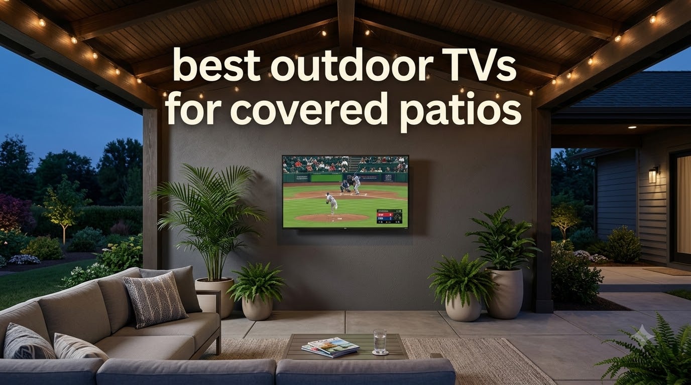 best outdoor TVs for covered patios