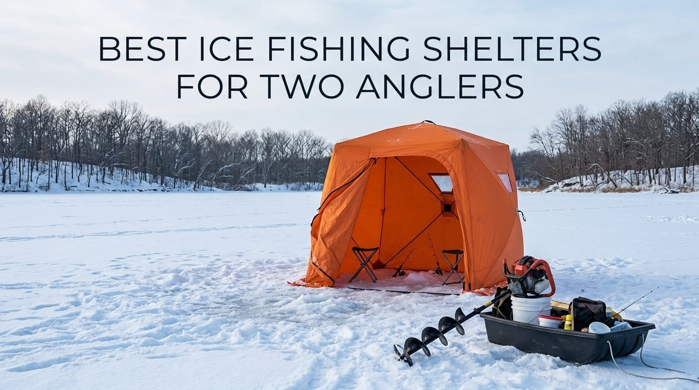 best ice fishing shelters for two anglers