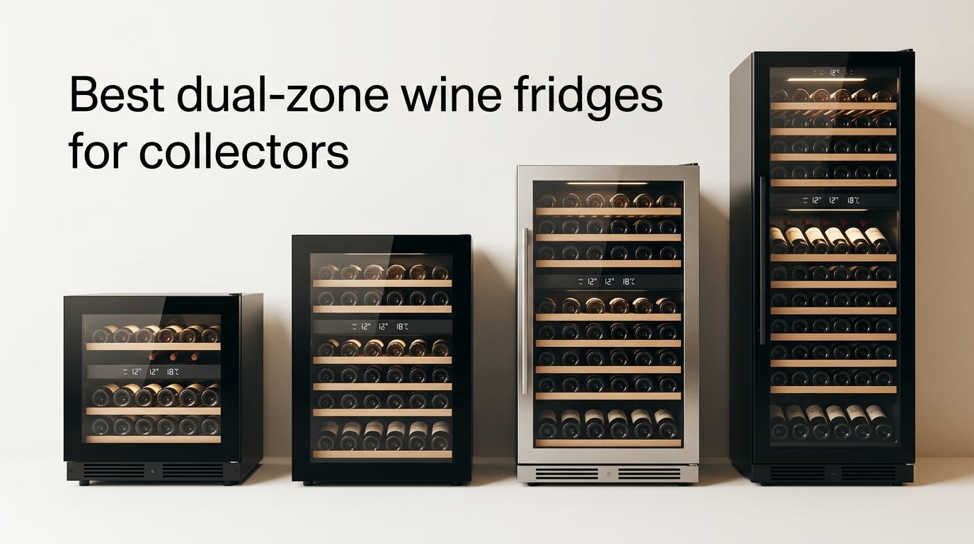 Best dual-zone wine fridges for collectors