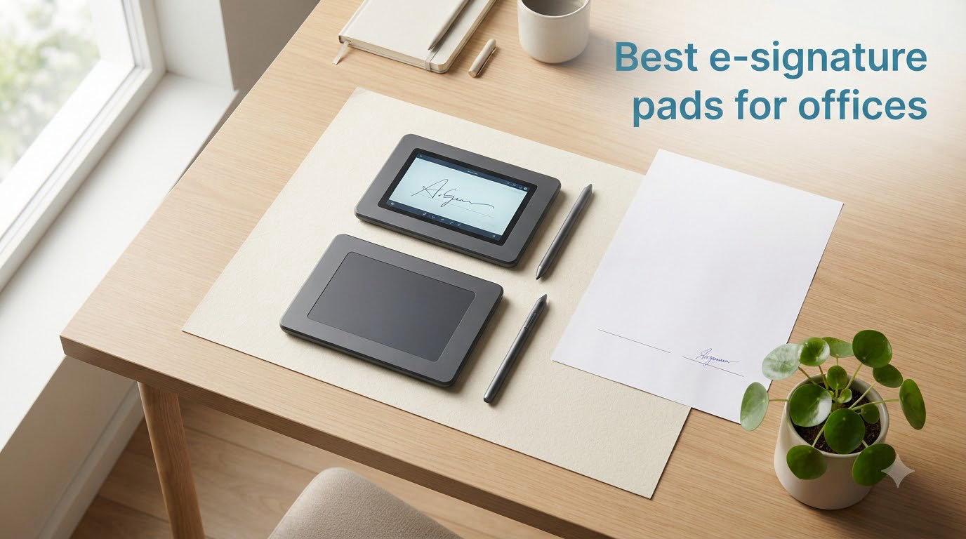 Best e-signature pads for offices