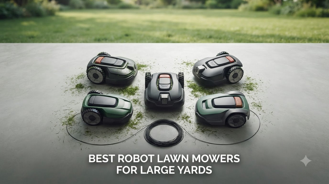 Best robot lawn mowers for large yards