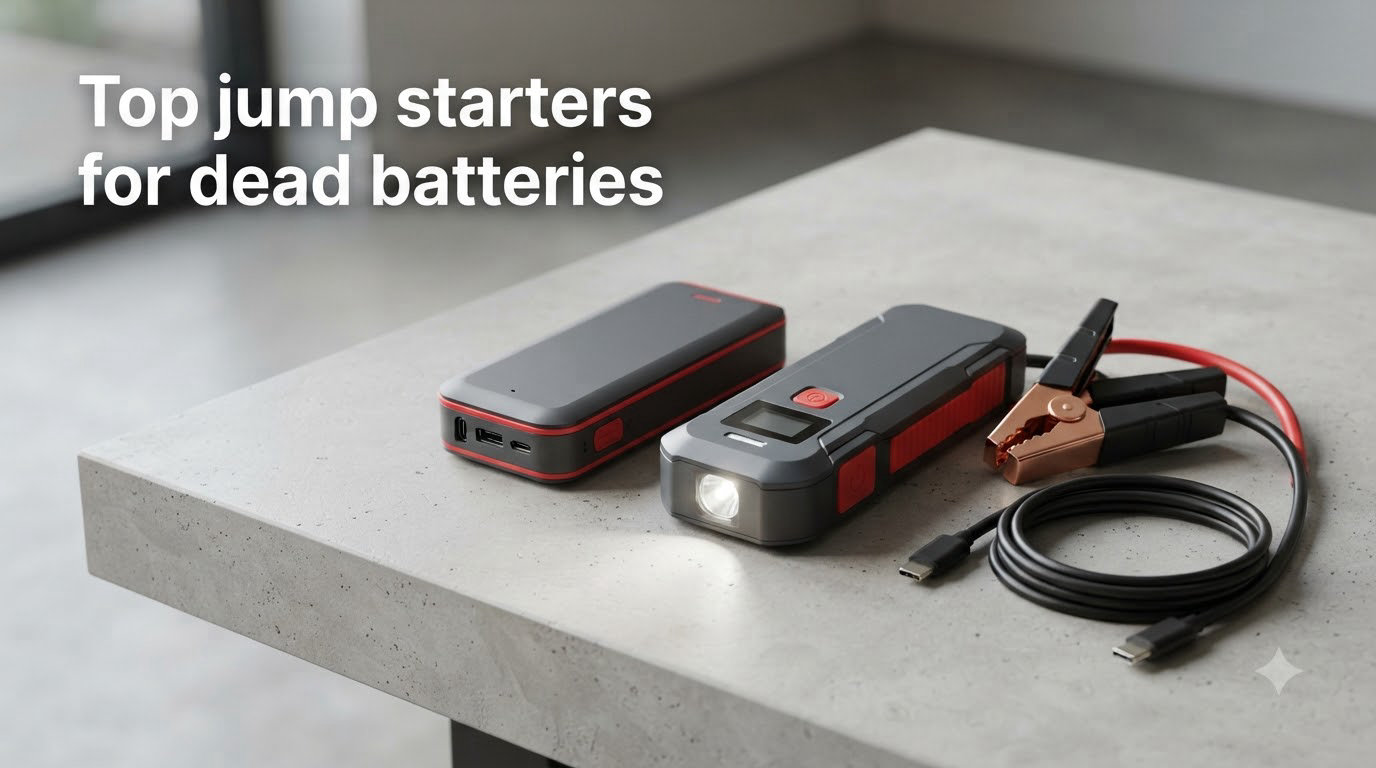 Top jump starters for dead batteries