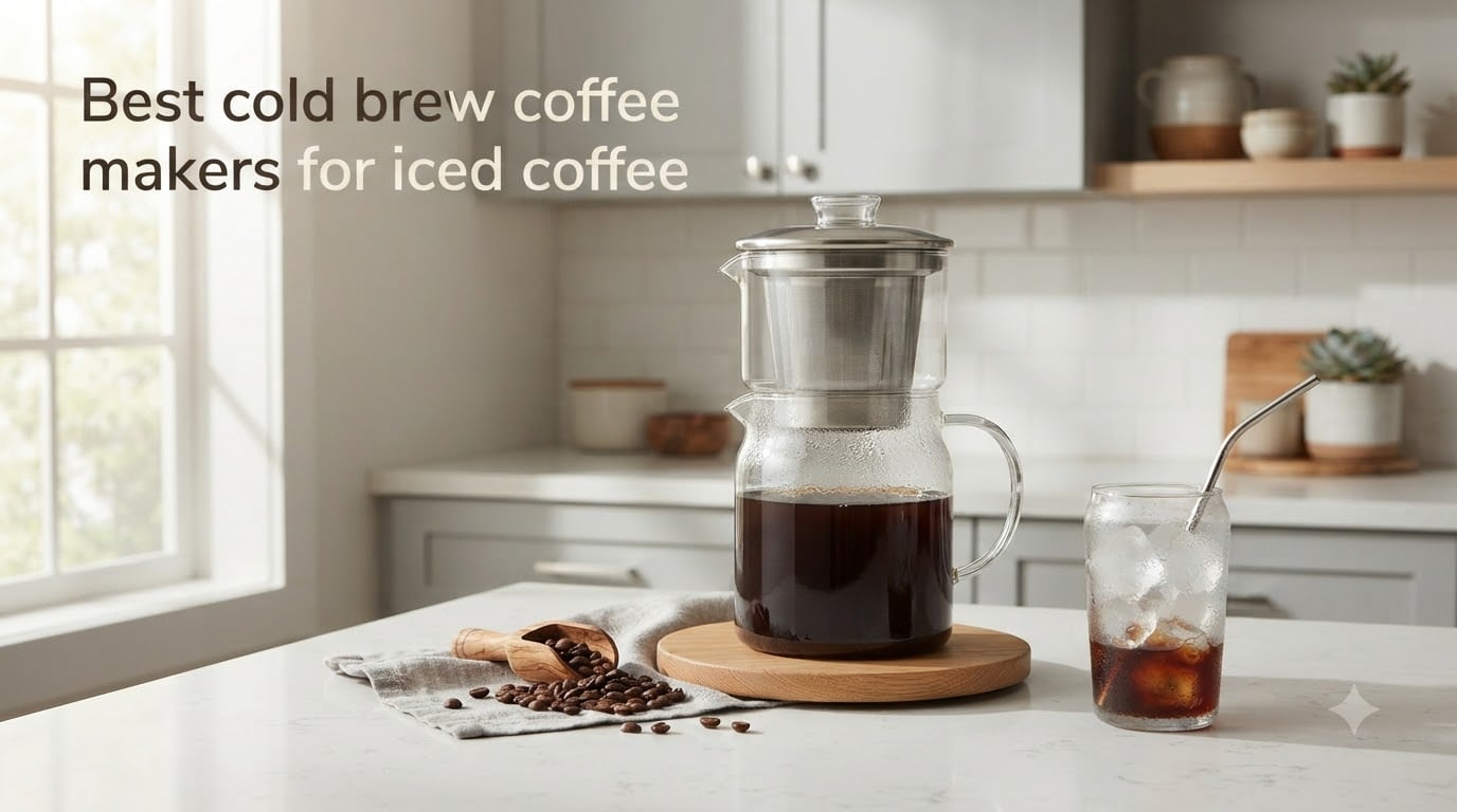 Best cold brew coffee makers for iced coffee