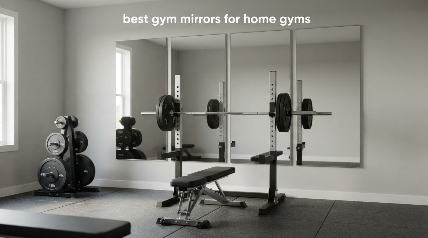 best gym mirrors for home gyms