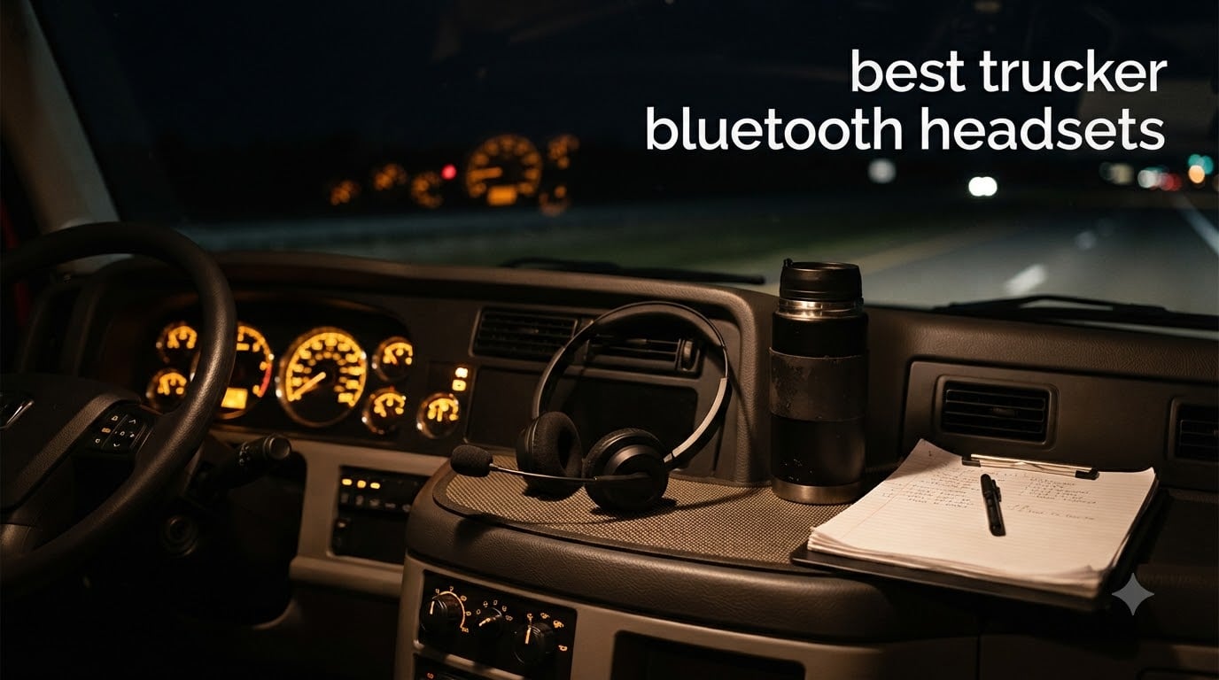 best trucker bluetooth headsets