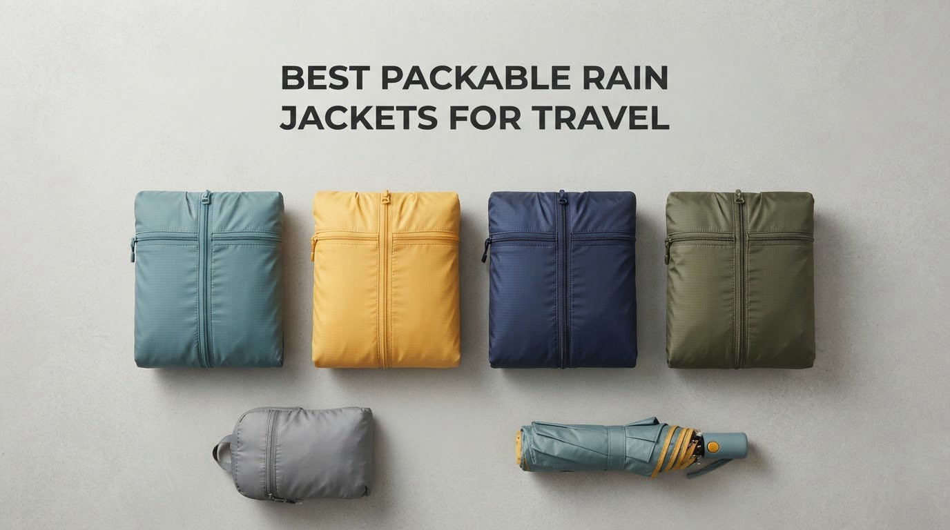 best packable rain jackets for travel