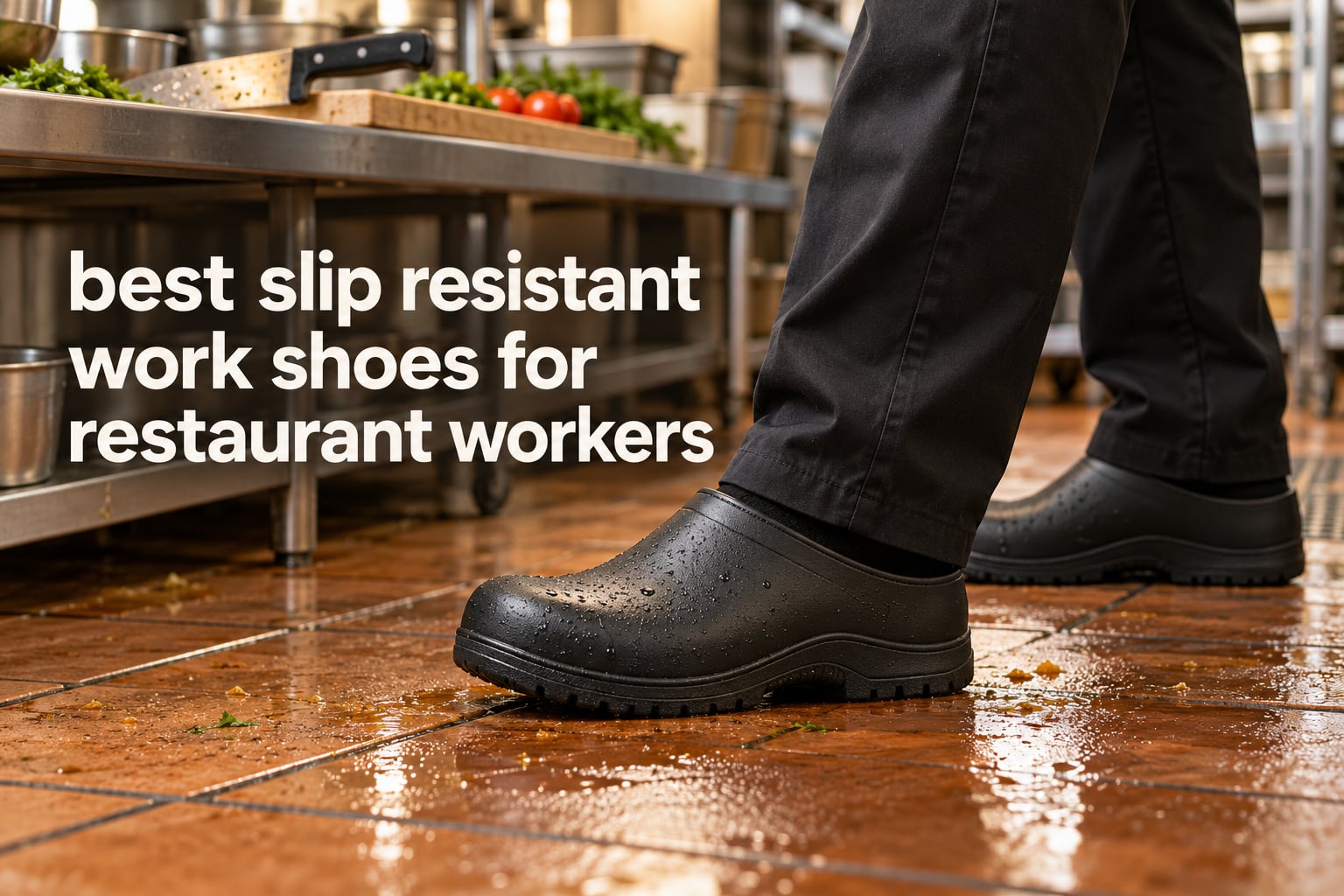 best slip resistant work shoes for restaurant workers