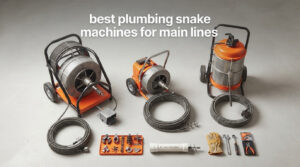best plumbing snake machines for main lines
