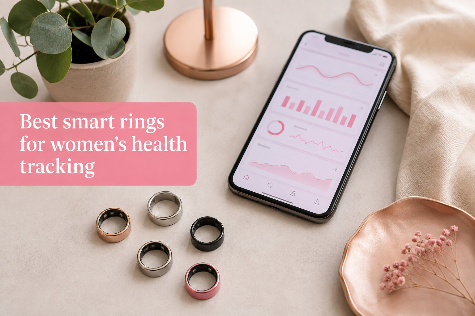 Best smart rings for women's health tracking