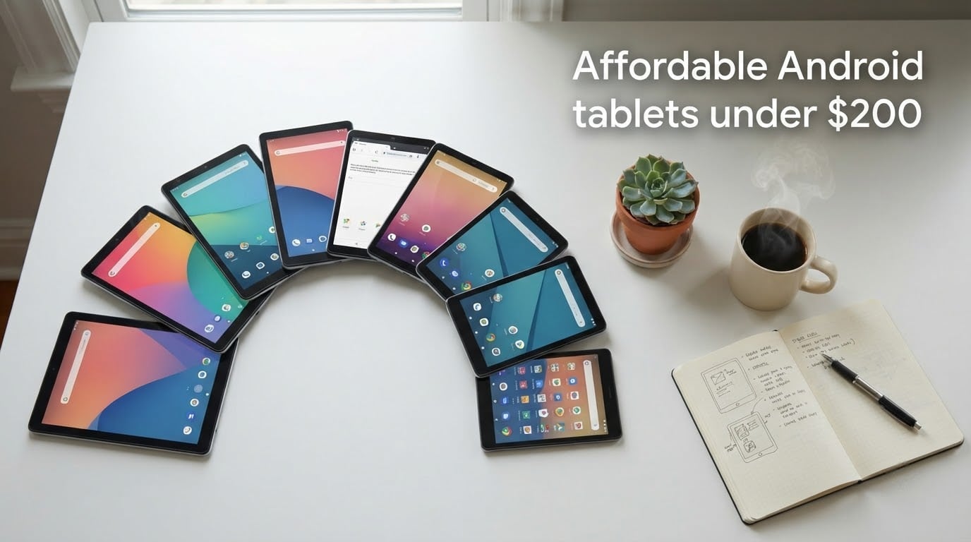 Affordable Android tablets under $200